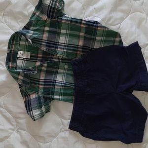 Camp Shirt and Shorts